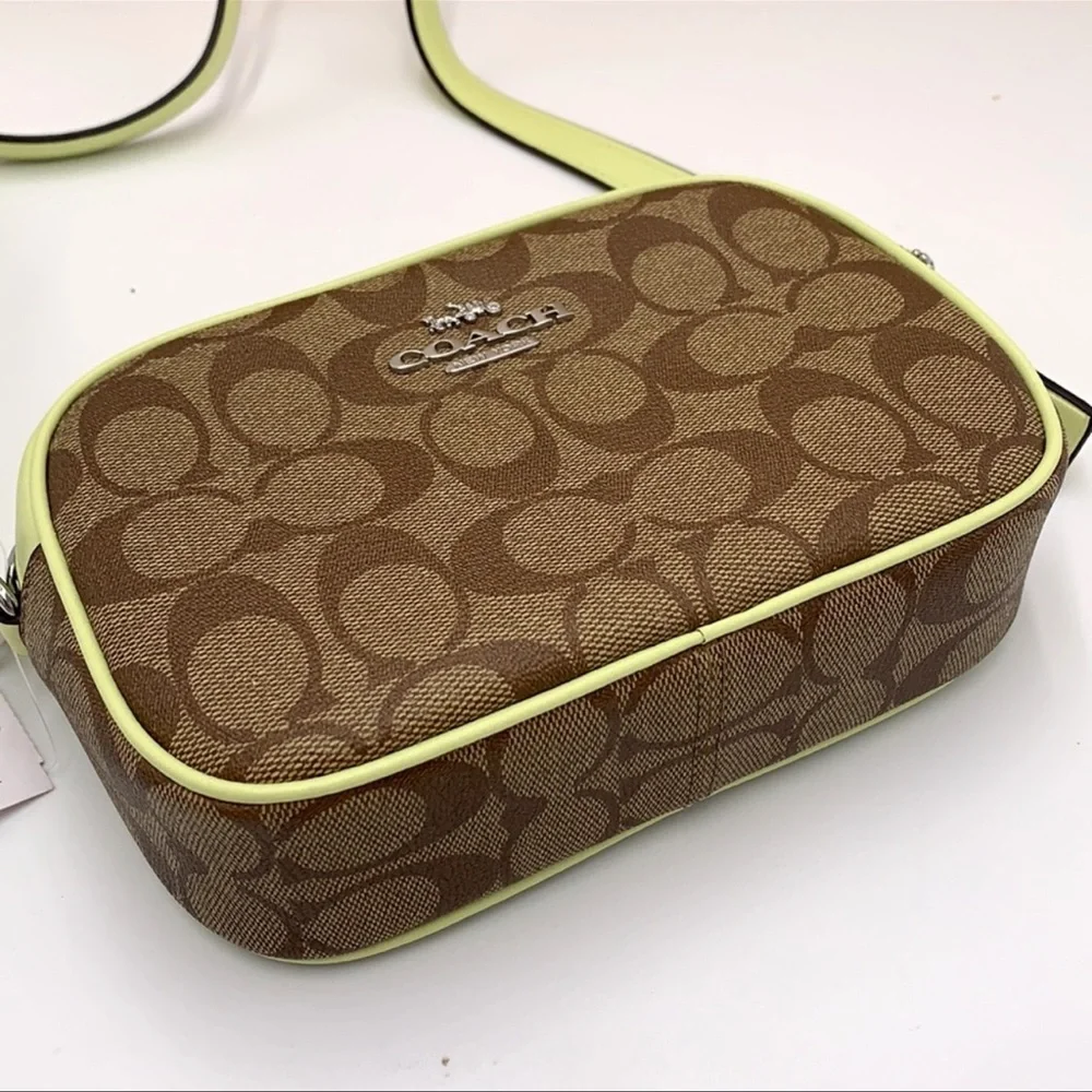 Coach Mini Jamie Camera Bag In Signature Canvas
SV/Khaki/Pale Lime
NWT - Picture 8 of 16
